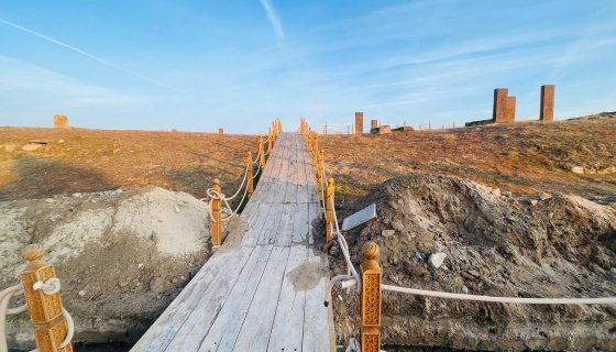 Ahlat Selçuklu Mezarlığı Yangın Sistemi ve Çevre Düzenlemesi